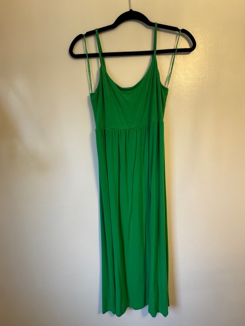 Old Navy Bright Green Spaghetti-Strap Maxi Dress